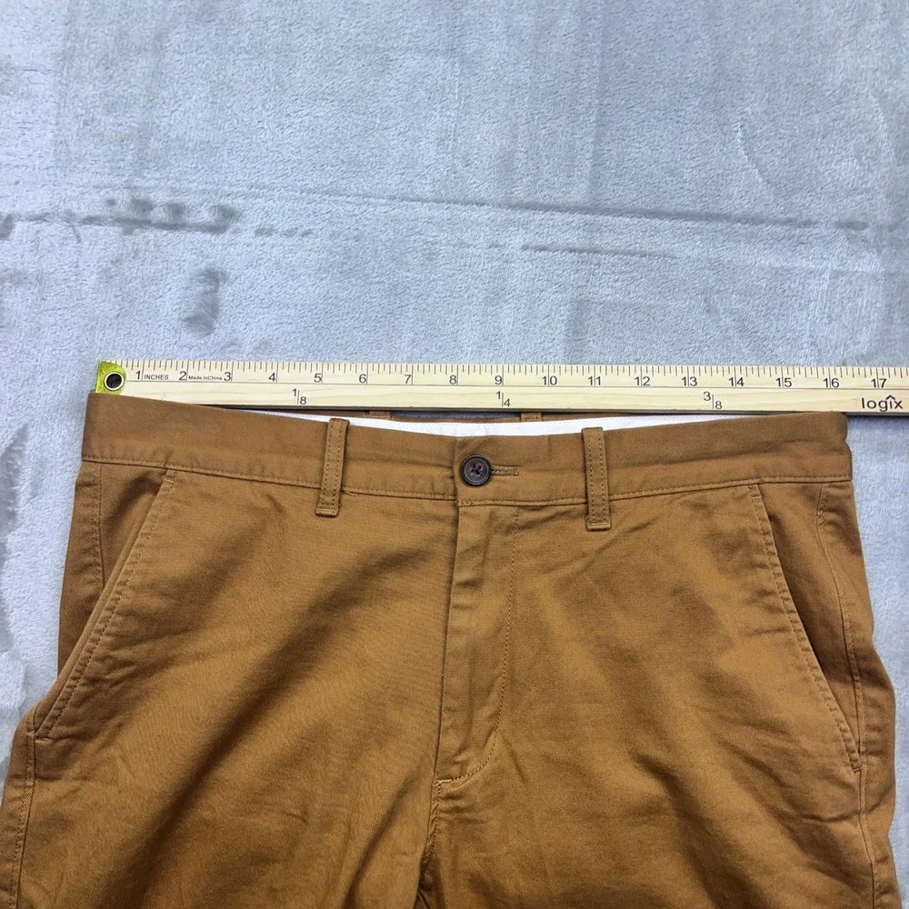 J.Crew Flex Mens Straight Fit Chino Pants Sz 33 Fit 32